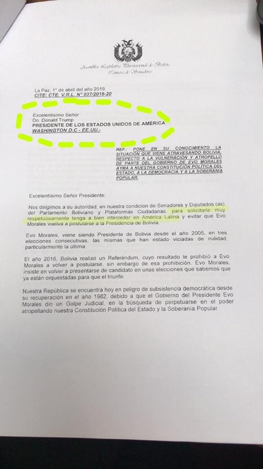 QUINTANA: CARTA DE OPOSITORES QUE PIDEN INTERVENCIÓN DE EEUU ES PARTE DE UN COMPLOT CONTRA EL PROCESO DE CAMBIO