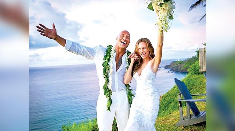 «The Rock» Johnson contrajo matrimonio en una «ceremonia secreta» con Lauren Hashian