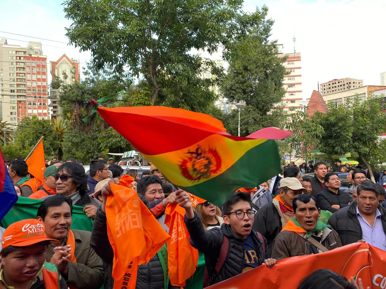 Comunidad Ciudadana (CC), inscribe a sus candidatos ante el Tribunal Supremo Electoral