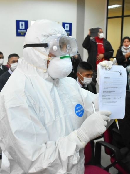 Caso sospechoso de coronavirus en La Paz